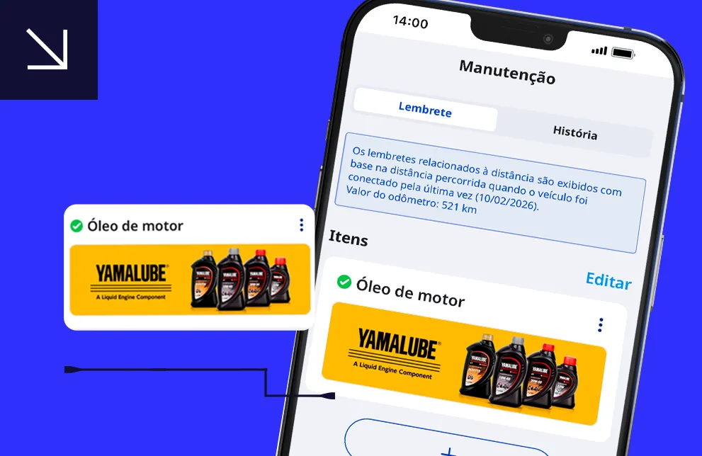 SUA YAMAHA SEMPRE EM DIA